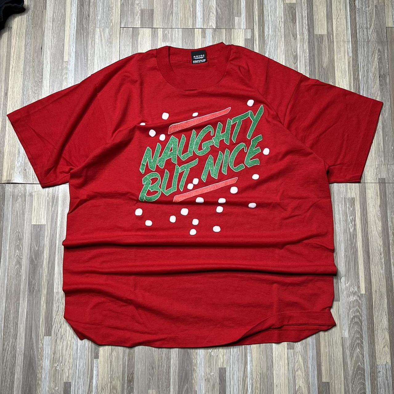 Men's Red and Green Tshirt Depop