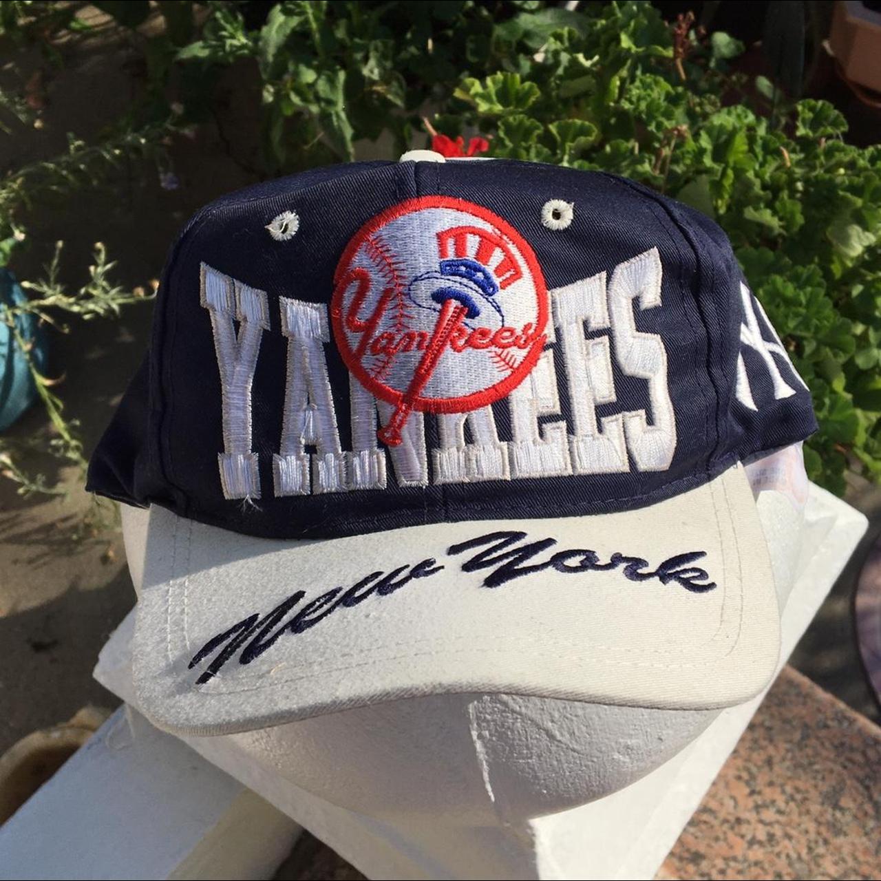 Vintage 90s New York Yankees Baseball MLB Drew... - Depop