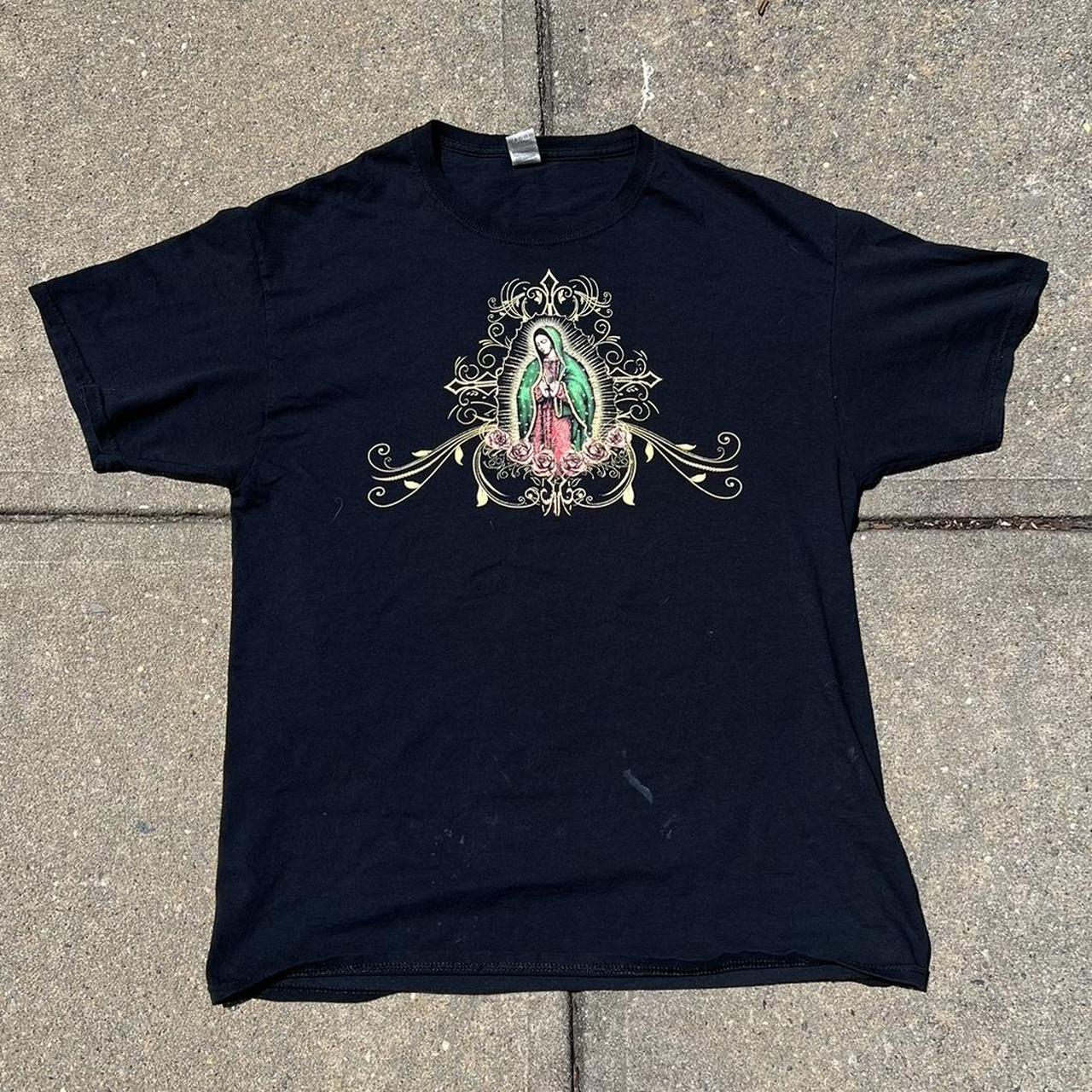 Vintage Y2K 2000s Mexican VIRGEN DE GUADALUPE Virgin - Depop