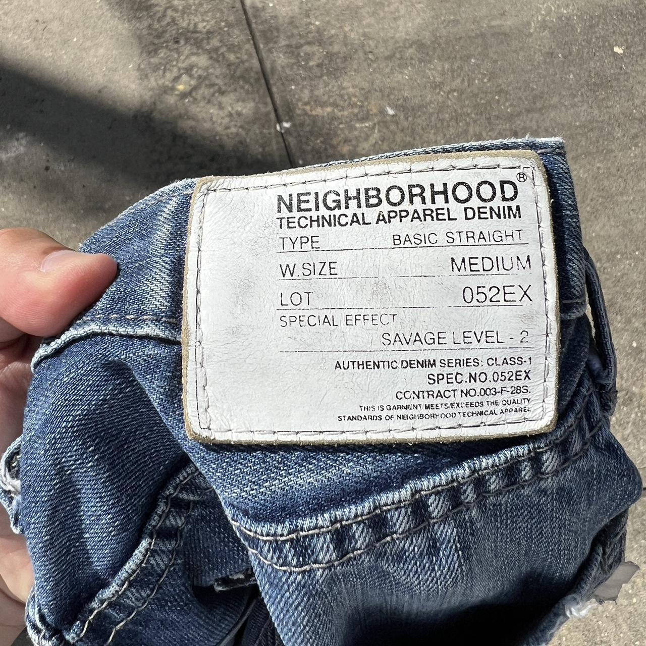 VTG 2000s Neighborhood Distressed Boro Sashiko Denim... - Depop