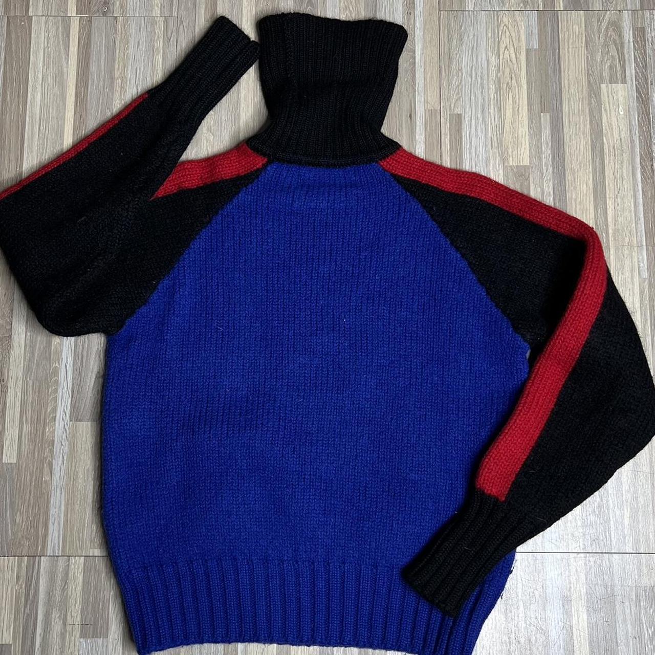 lauren ralph lauren knit turtleneck sweater - Depop