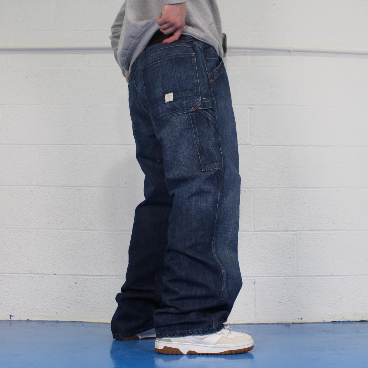 Vintage Ralph Lauren carpenter jeans Loose baggy... - Depop