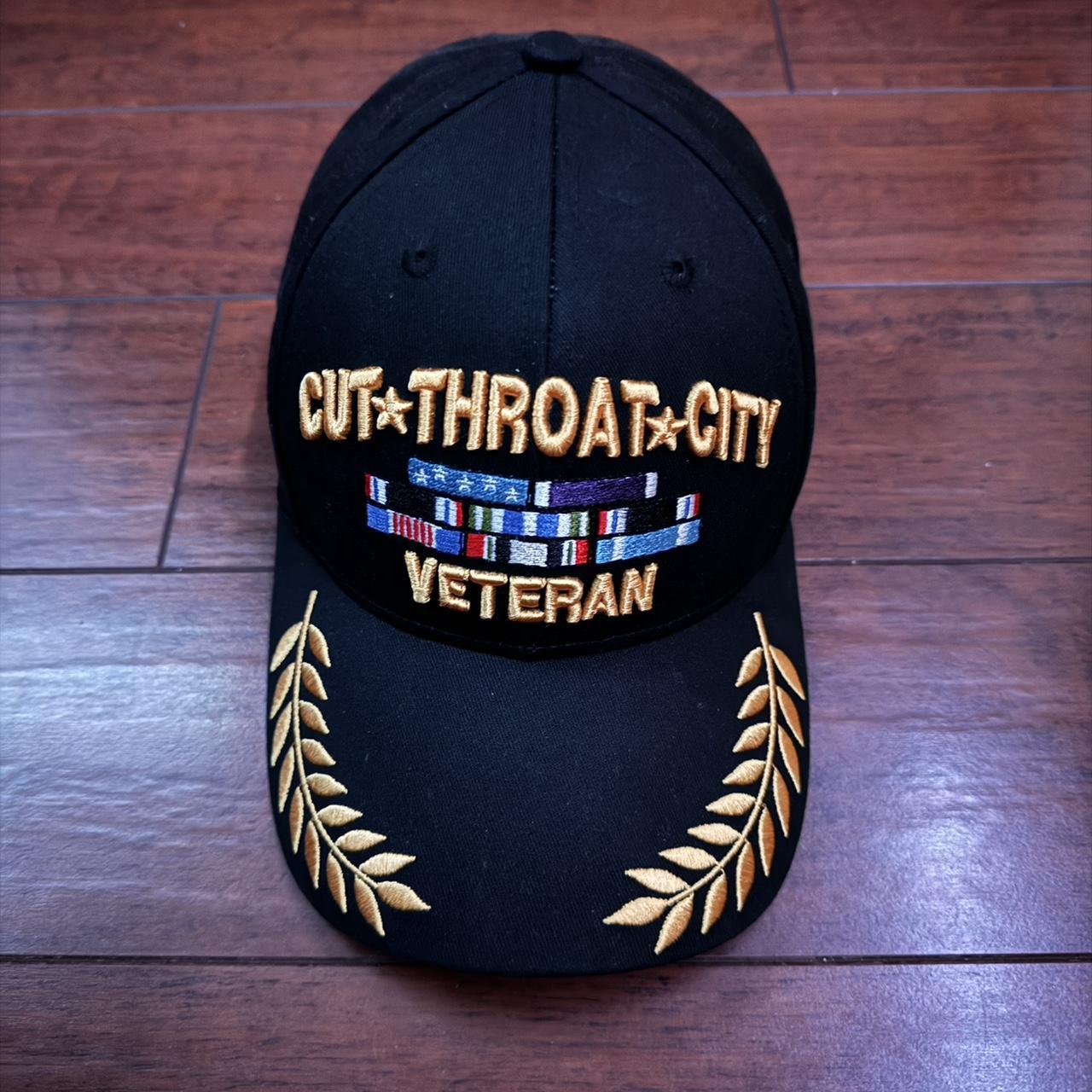 CUT THROAT CITY VETERAN HAT Depop