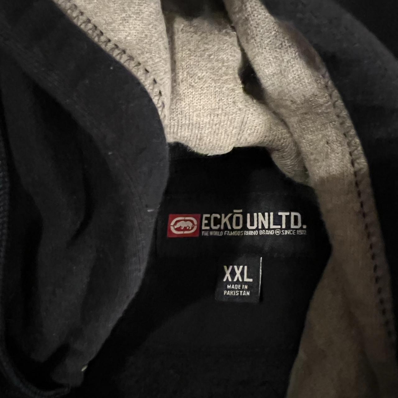 Ecko Untld hoodie from 2000’s with a crazy NYC... - Depop