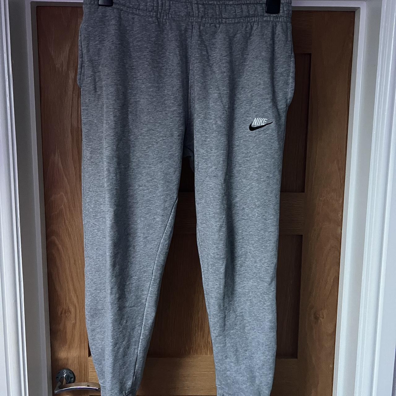 Grey on sale nike sweatpants