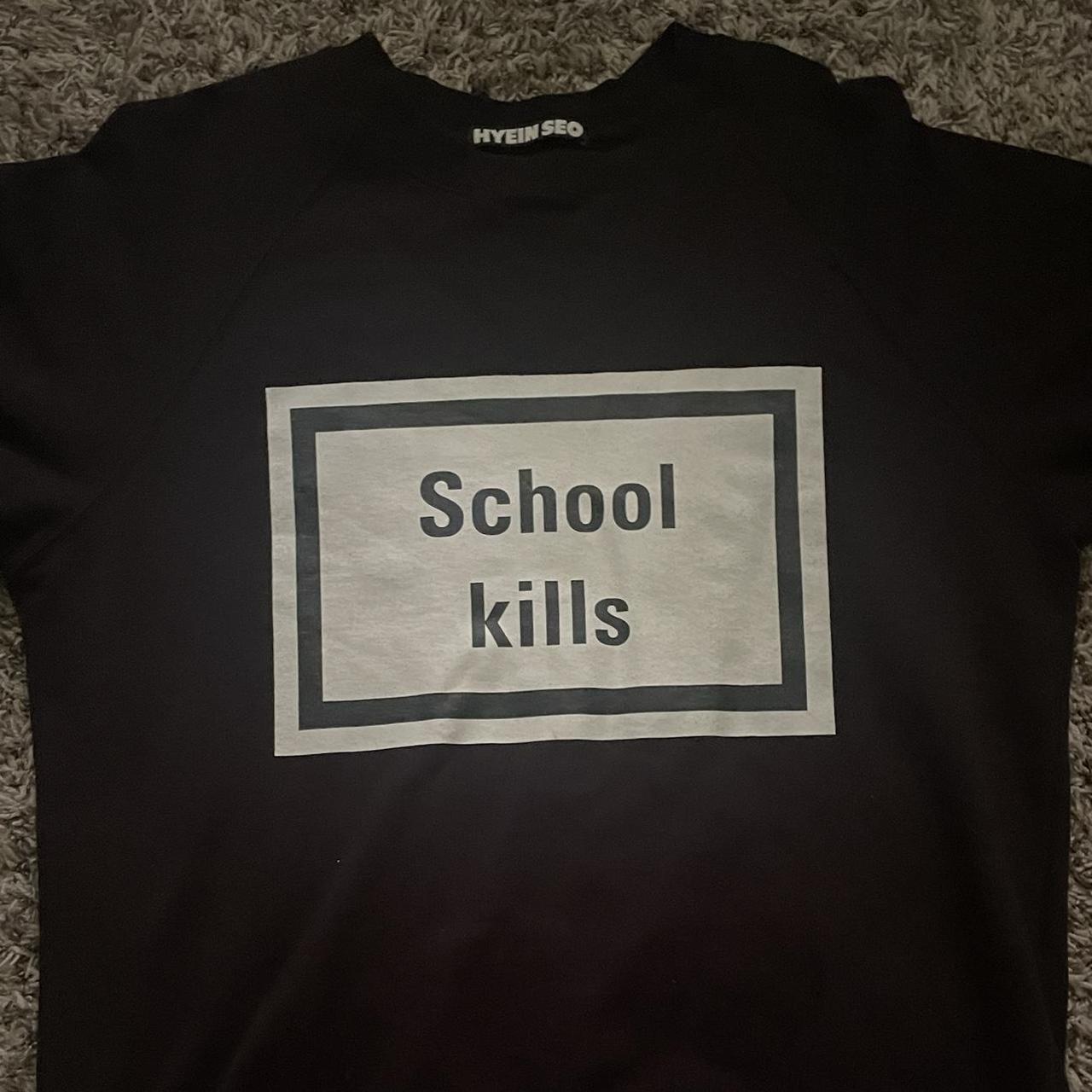 Hyein Seo ‘School Kills’ Sweatshirt🎓, “Never...