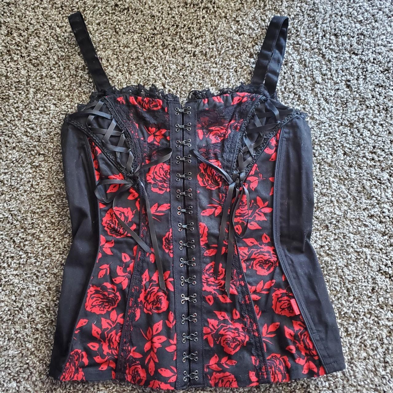 Tripp NYC online vintage rose corset