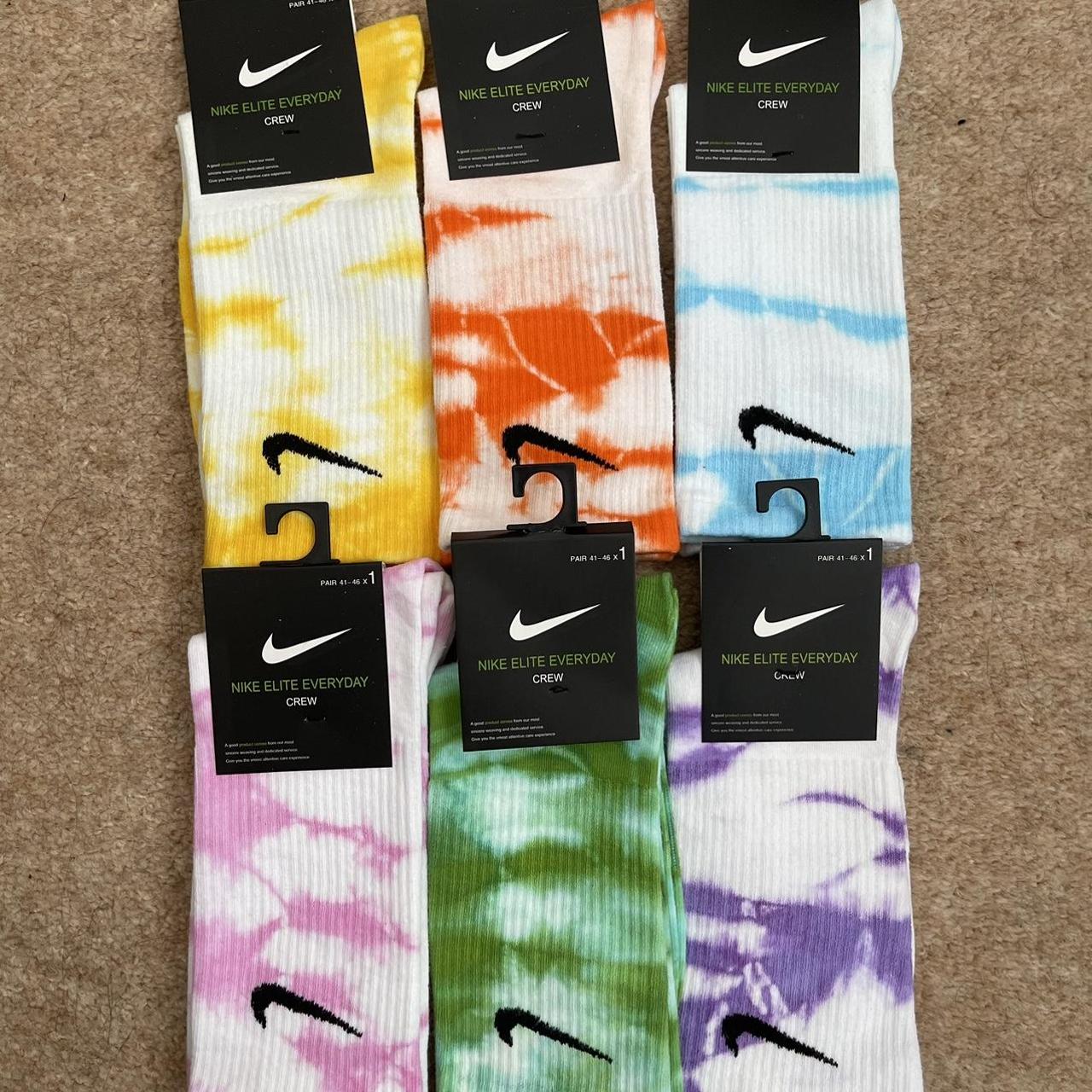 Tie dye shop nike elite socks