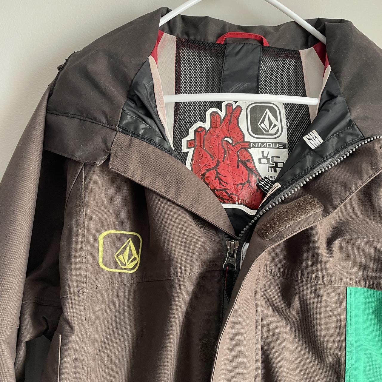 Volcom Nimbus Snowboarding Jacket Preowned Size XS Depop