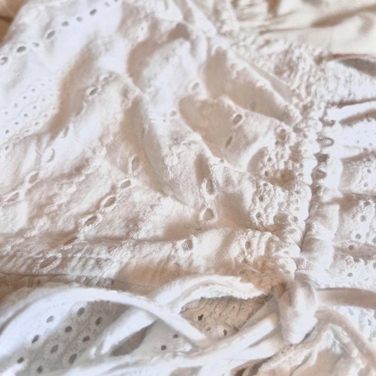 White Crop Top Super cute top from romwe, good... Depop