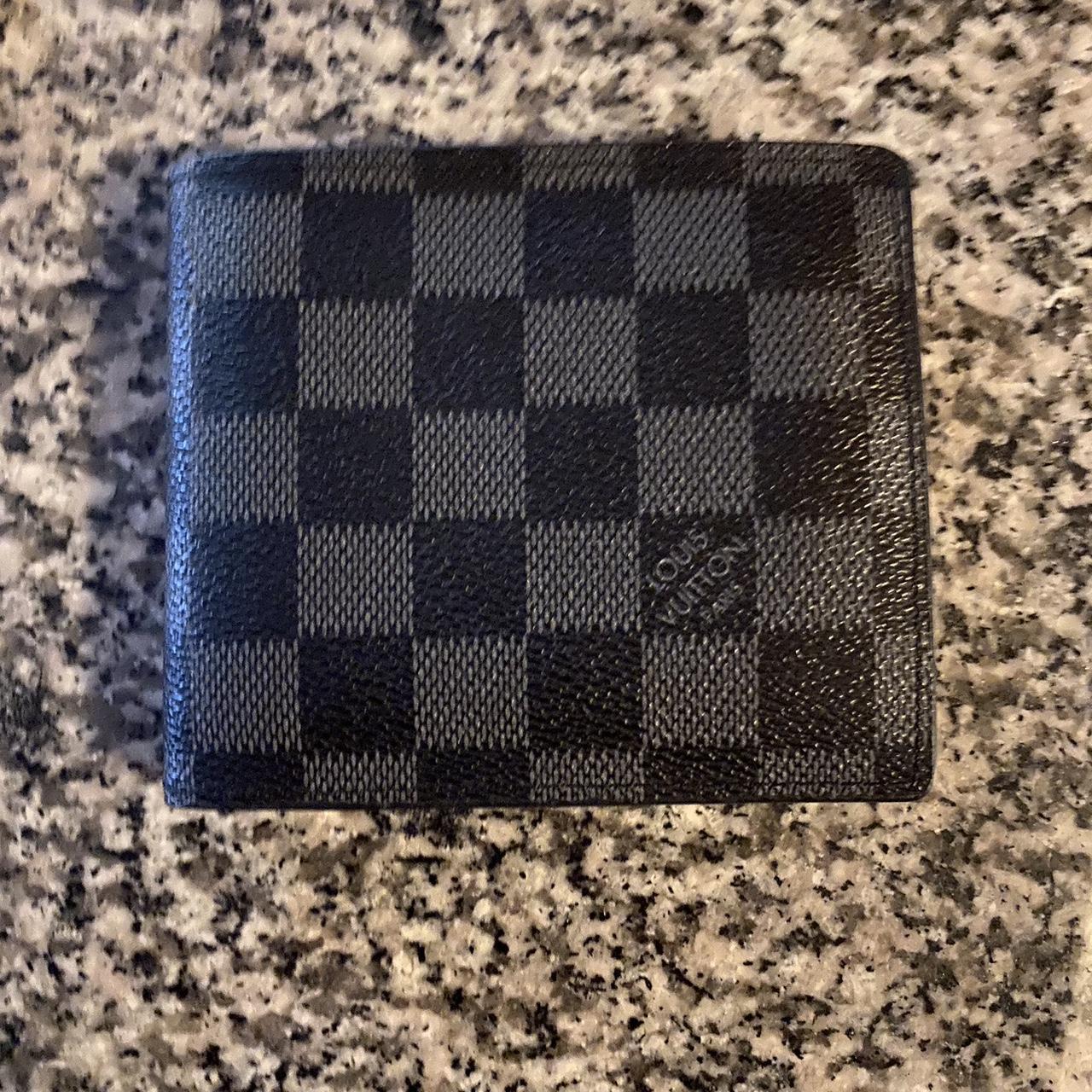 Black Used Louis Vuitton Wallet - Depop