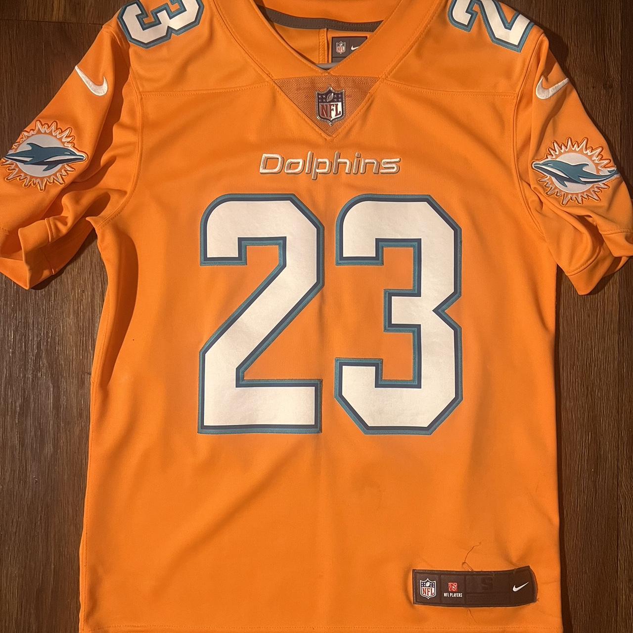 Men's Nike Jay Ajayi Orange Miami Dolphins Vapor Untouchable Color Rush  Limited Player Jersey