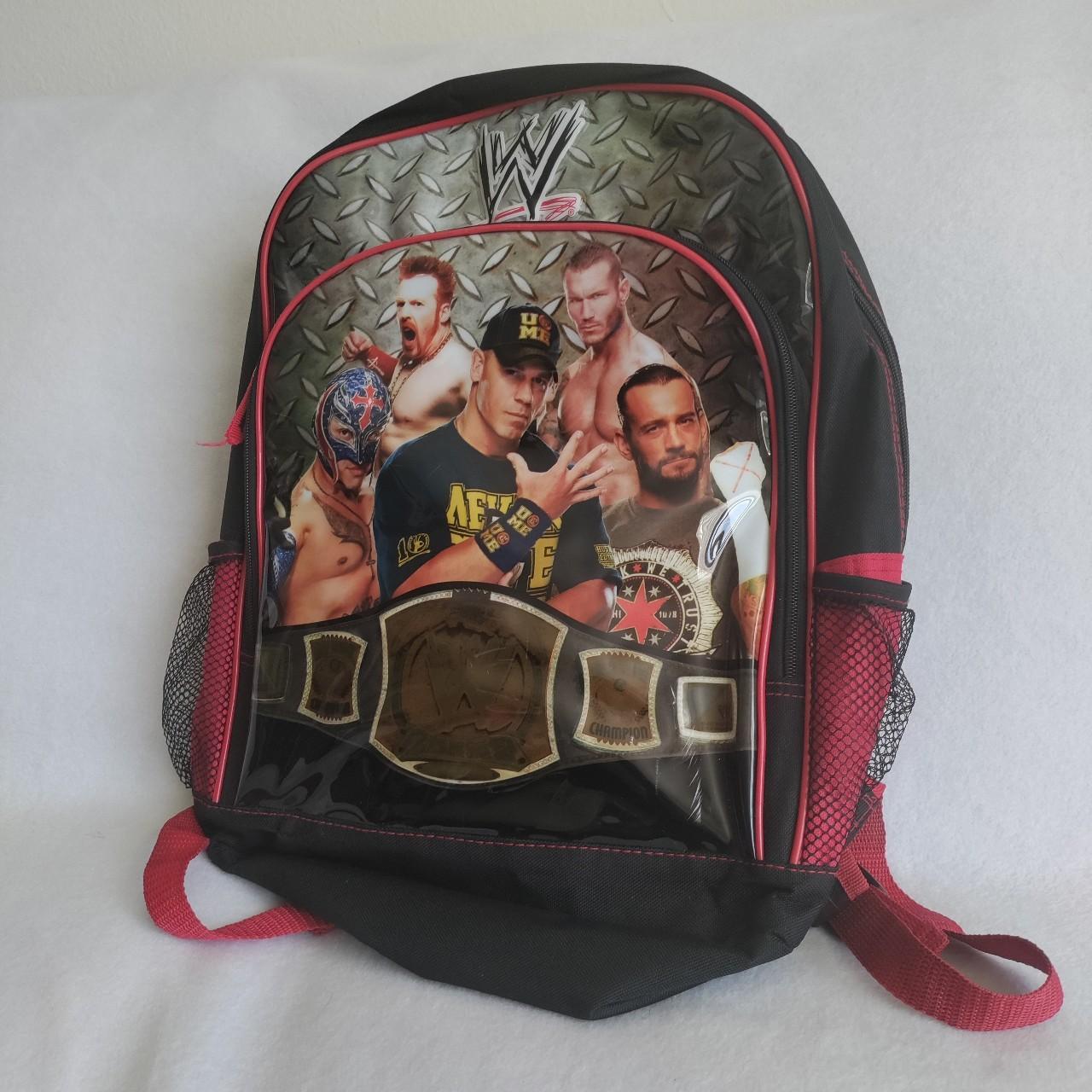 WWE Retro Backpack John Cena Rey Mysterio Randy - Depop