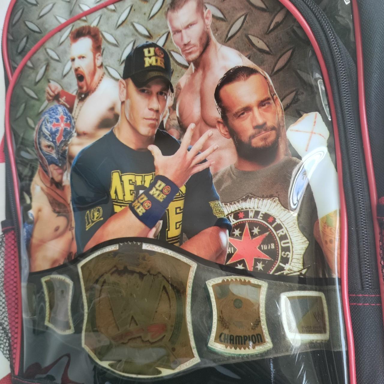 WWE Retro Backpack John Cena Rey Mysterio Randy - Depop