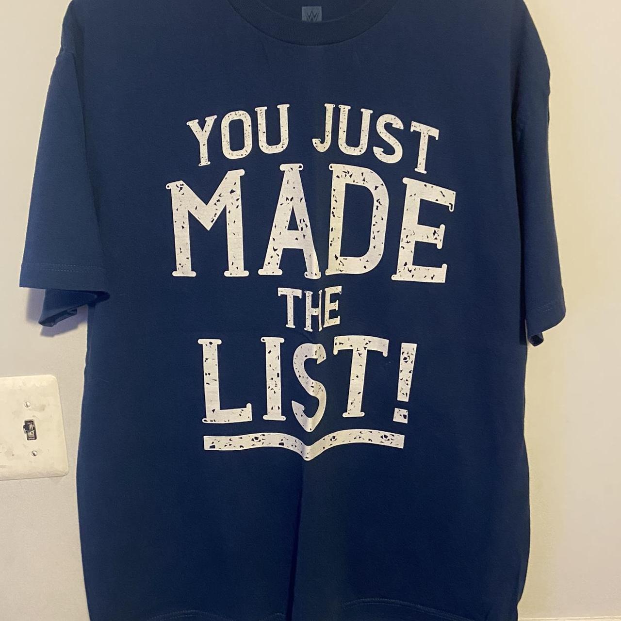 chris jericho t shirt