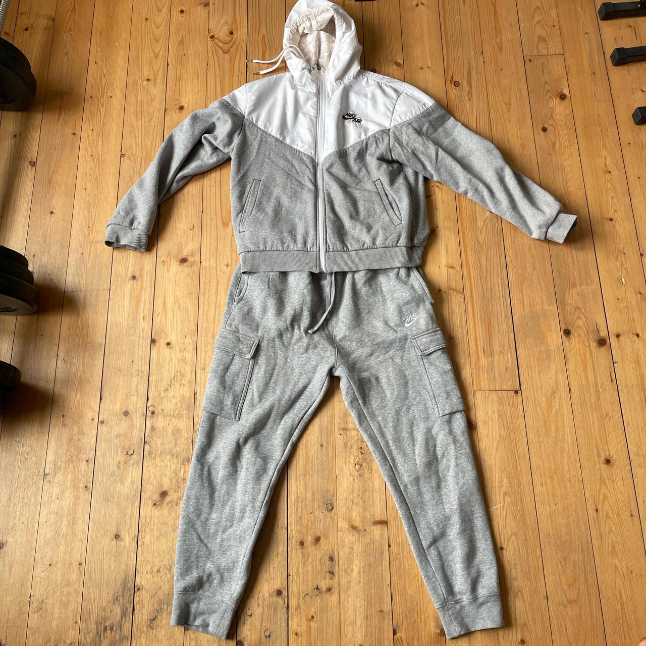 Grey nike jumpsuit hotsell