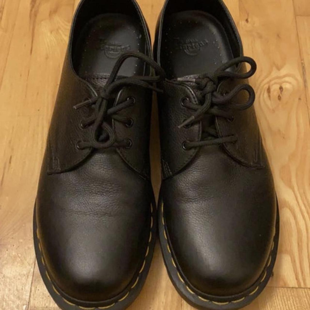 Dr. Martens Women's Black Loafers | Depop