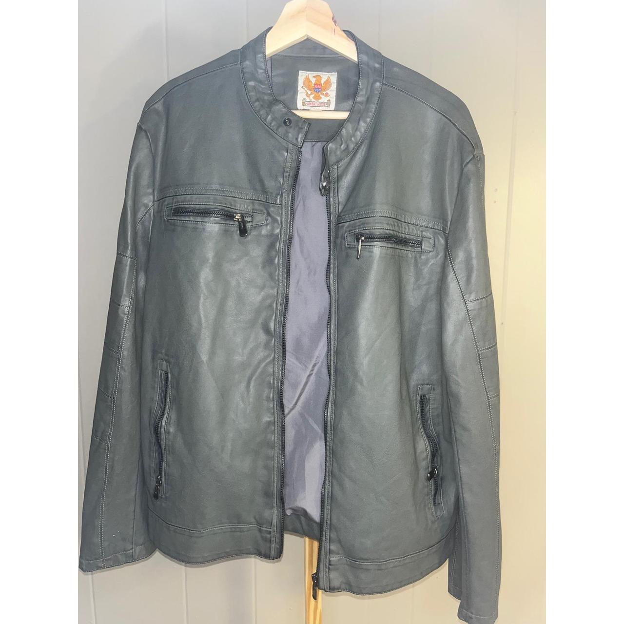 Preloved Men's Bomber Jacket - Grey - L – AMERI M… - image 1
