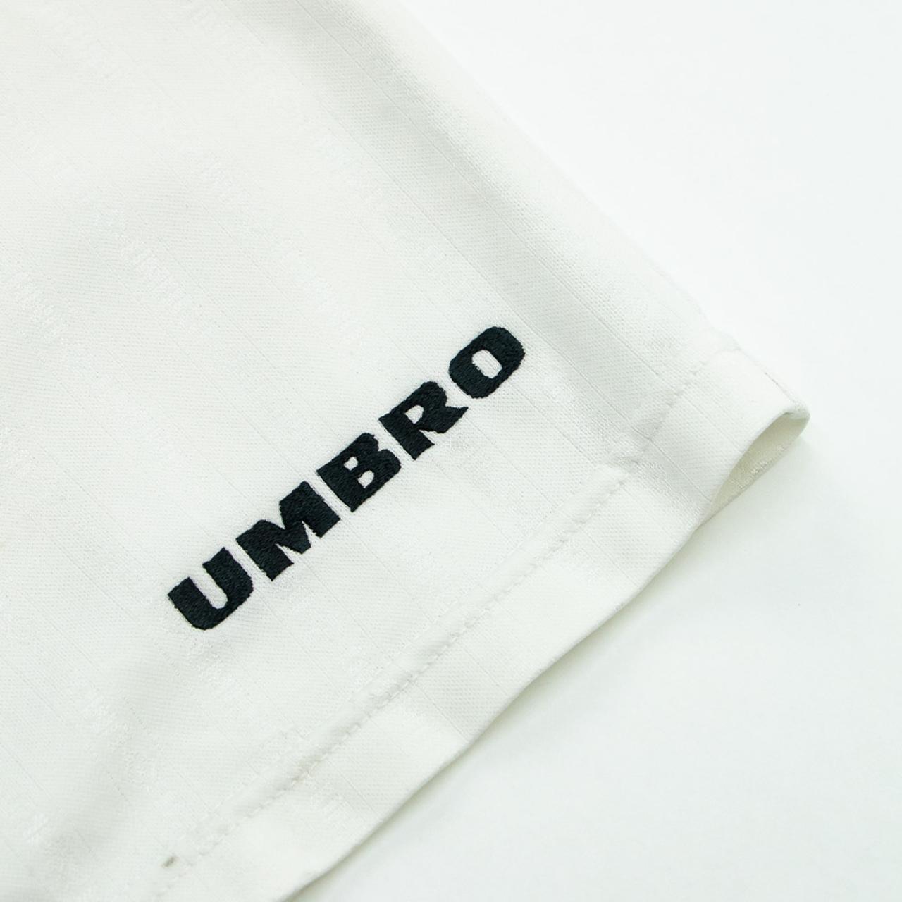 Umbro 90s Shorts. Some small marks and a couple of... - Depop