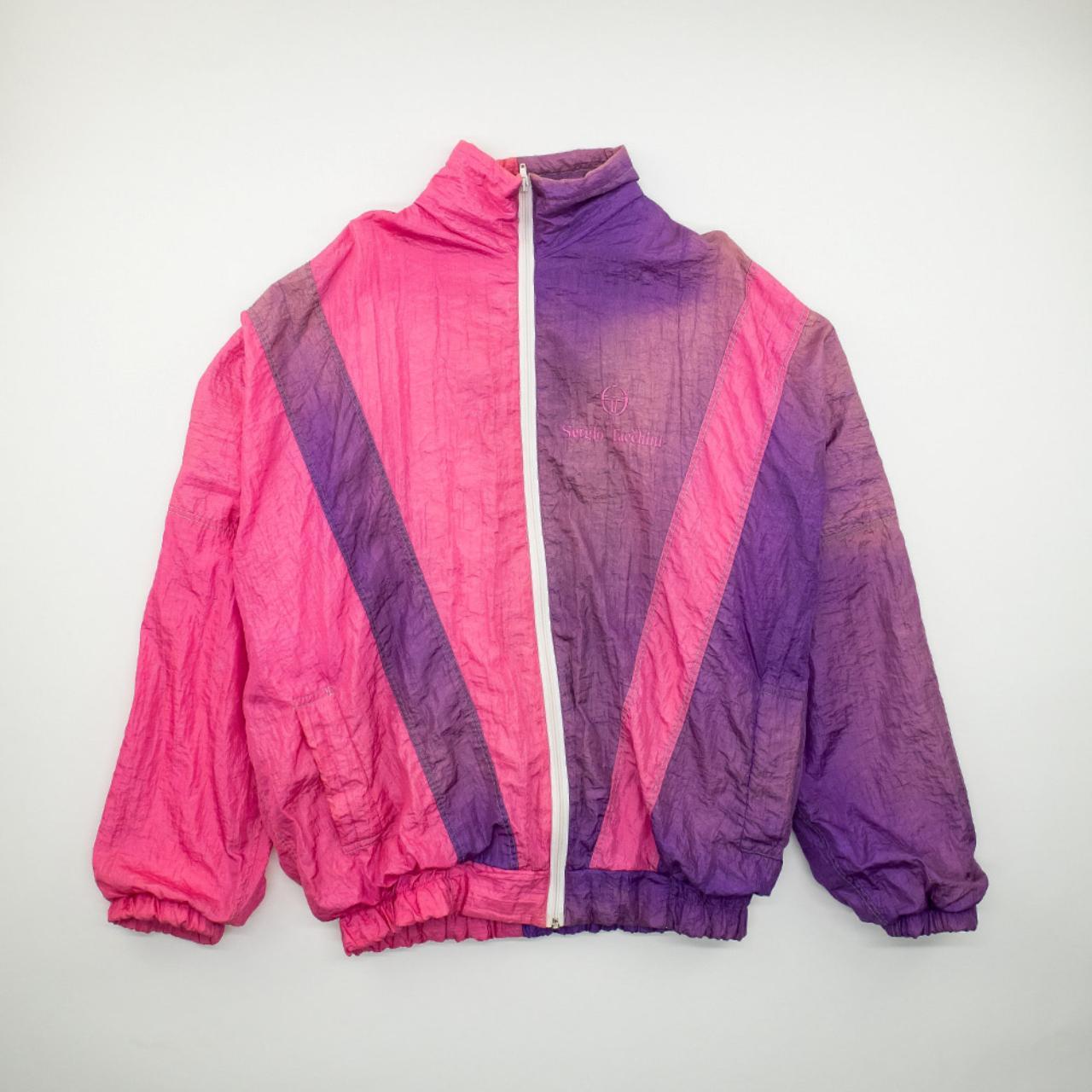 Sergio Tacchini 80s Shell Jacket. This jacket has... - Depop