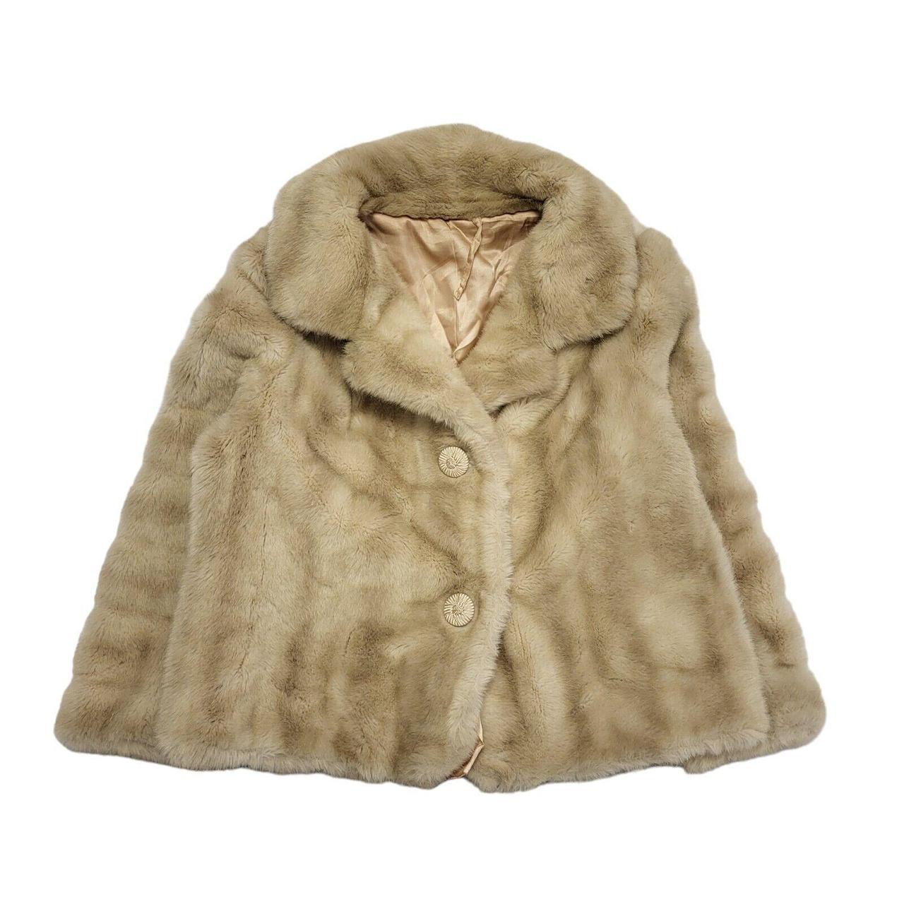 Allander House Of Fraser 80s Vintage Beige Faux Fur. Depop