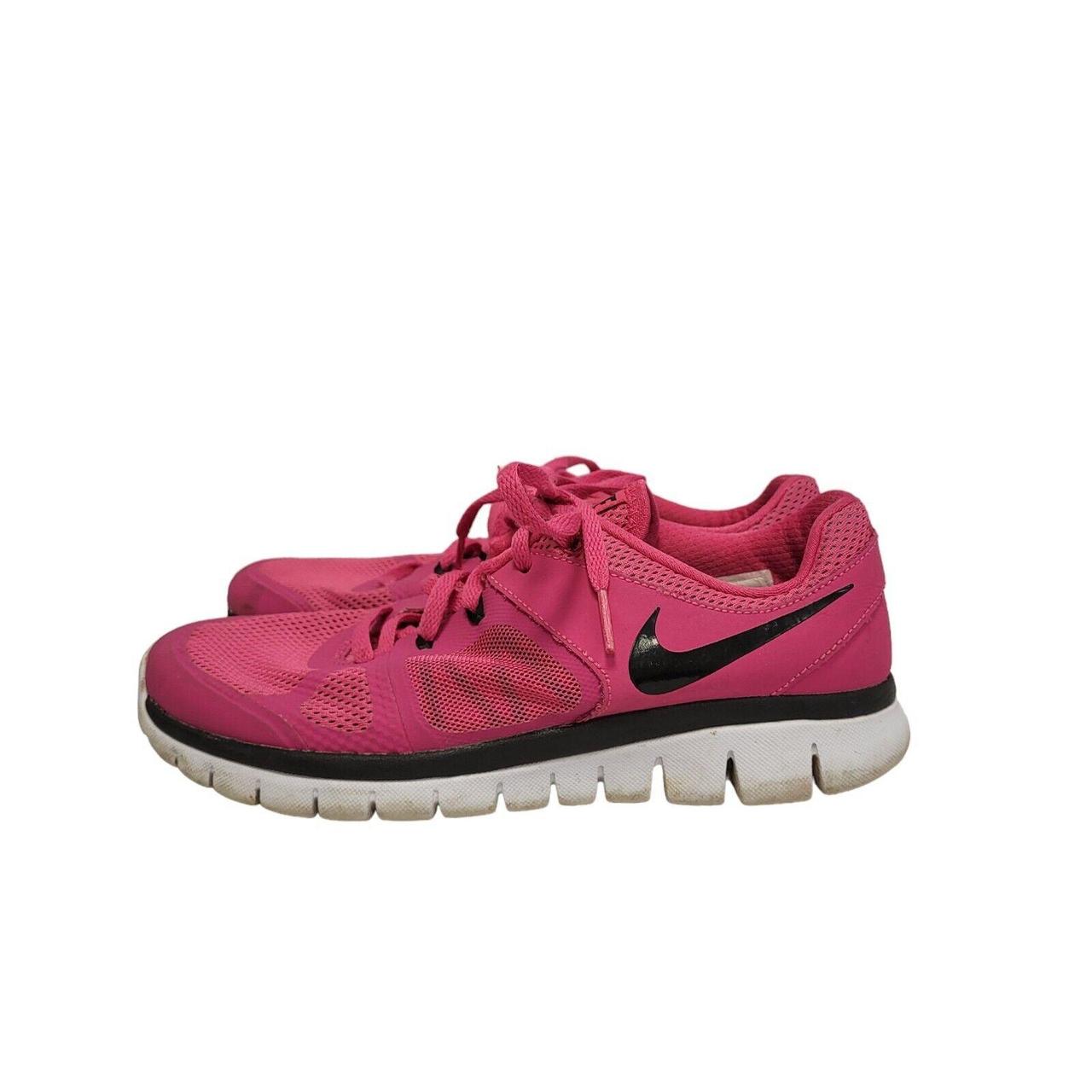 Nike Pink Lace Up Sports Gym Trainers Women s Uk