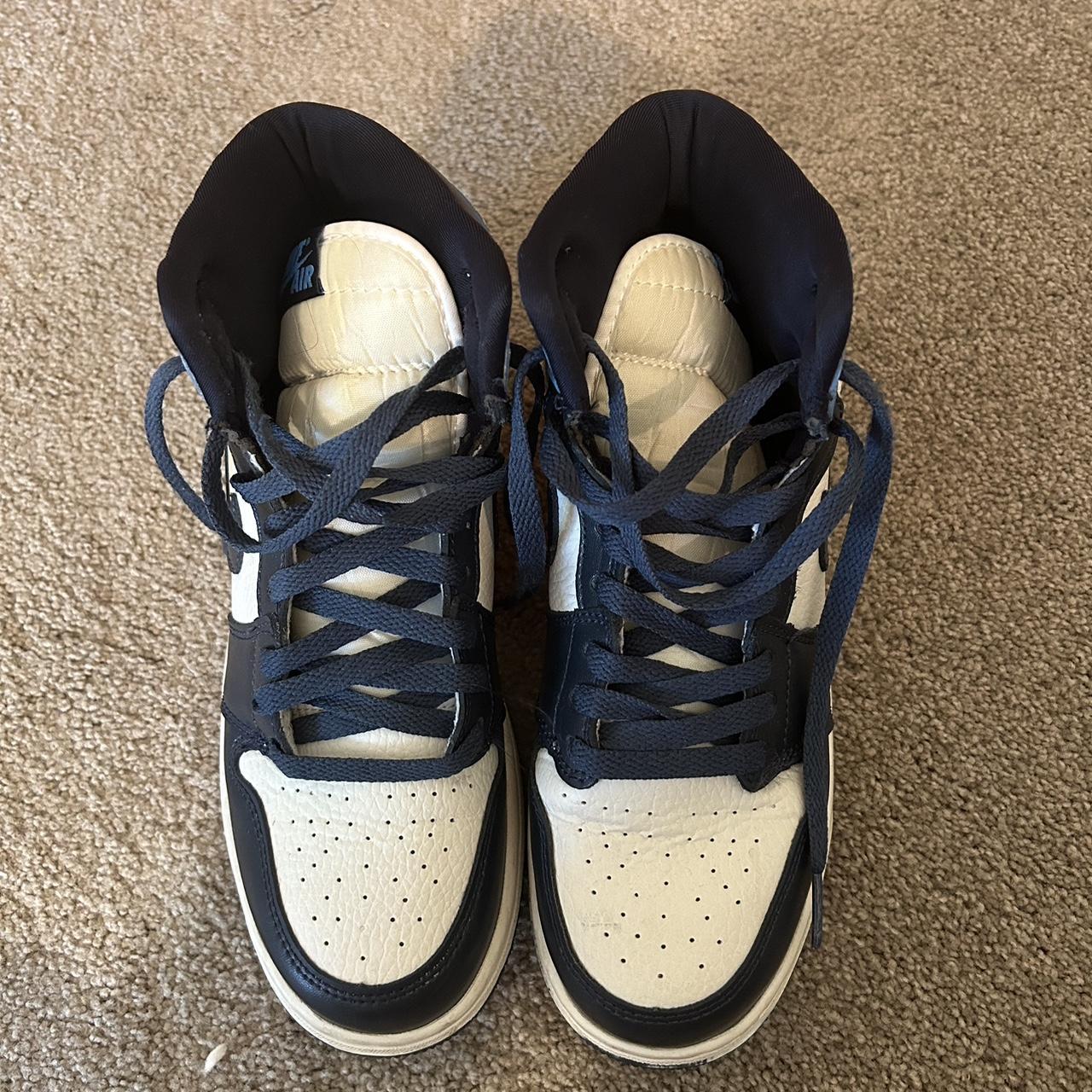 Nike Air Jordan OG “Obsidian” Size 6Y, fits closest... - Depop