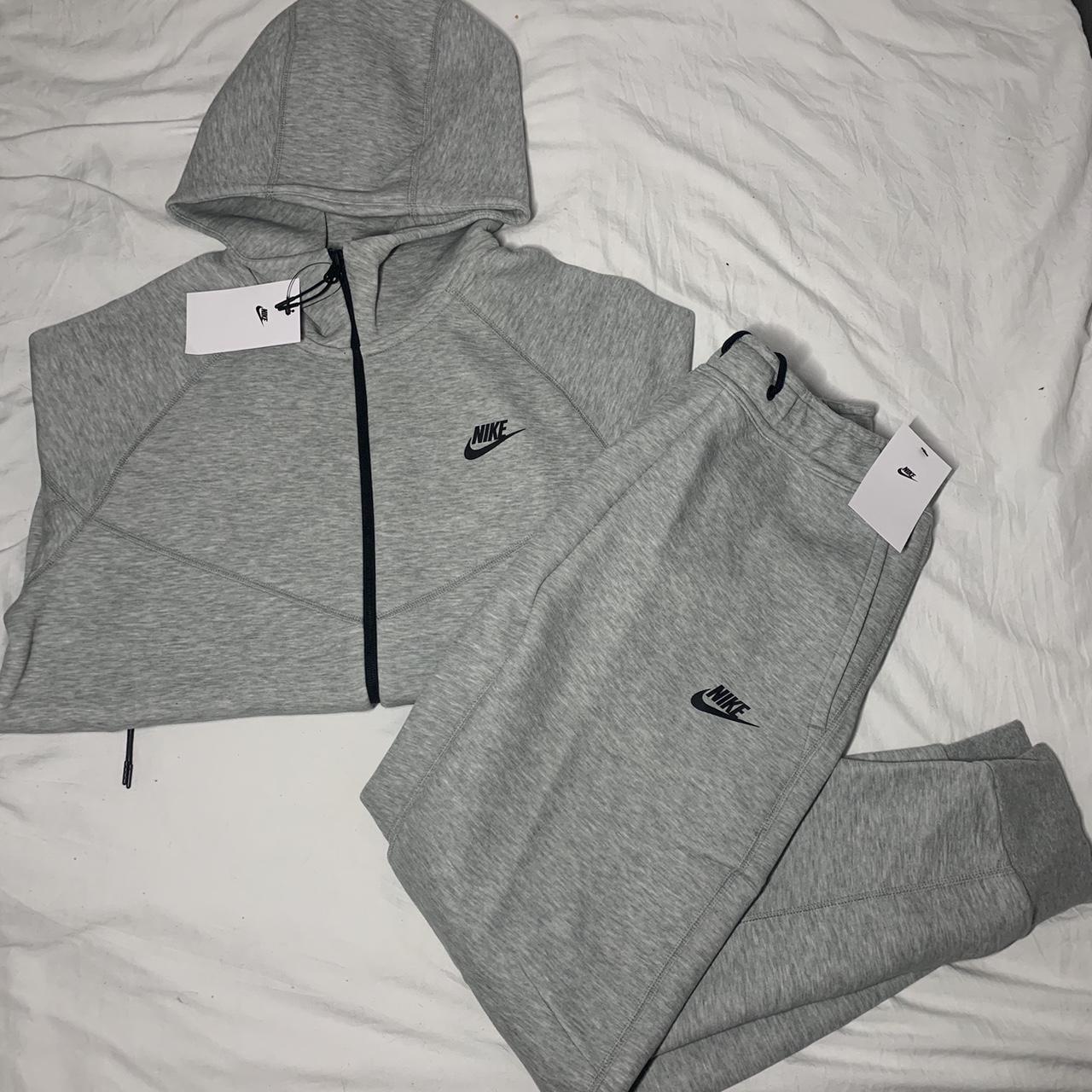 mens grey nike tech