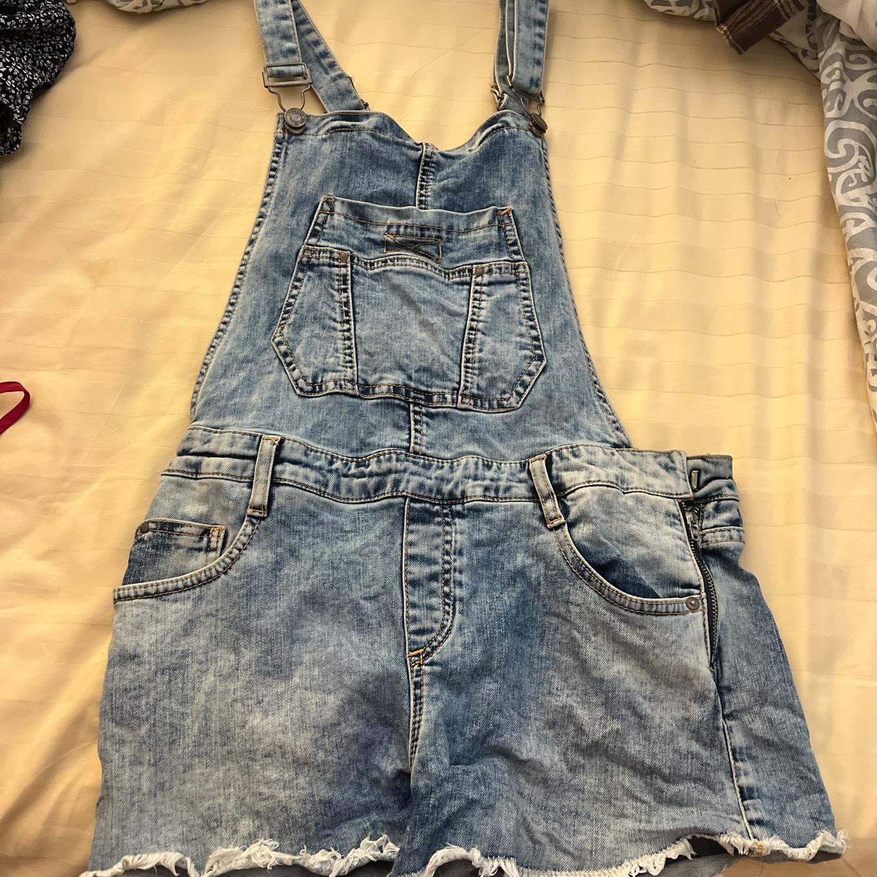 zara overalls! #zara #overalls #denim #jeans - Depop