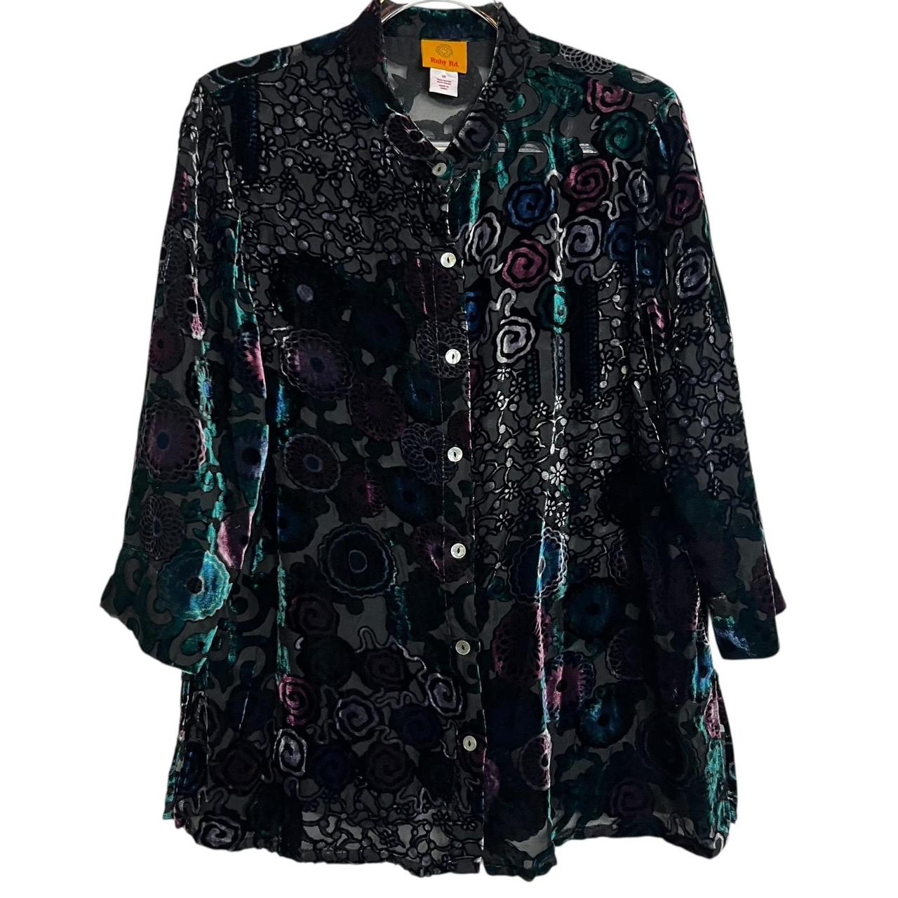 Ruby Rd. Women's Blouse - Multi - 12 – Ruby Rd Wo… - image 1