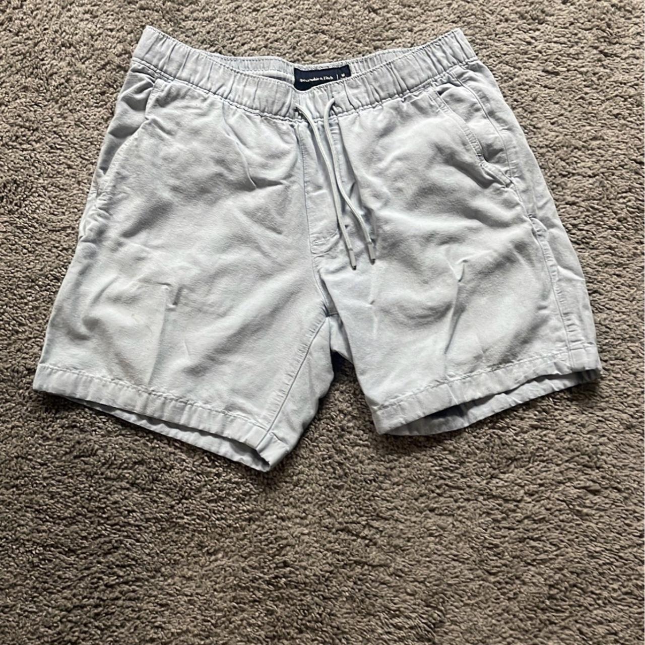 Abercrombie & Fitch Men's Blue Shorts | Depop