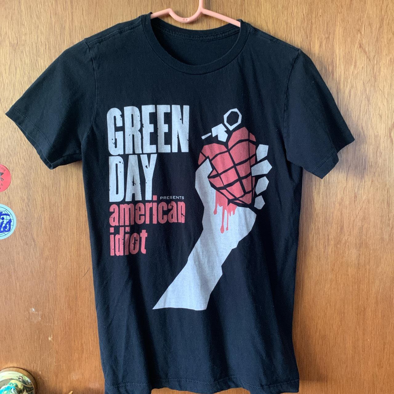 Hot Topic, Tops, Green Day American Idiot Shirt