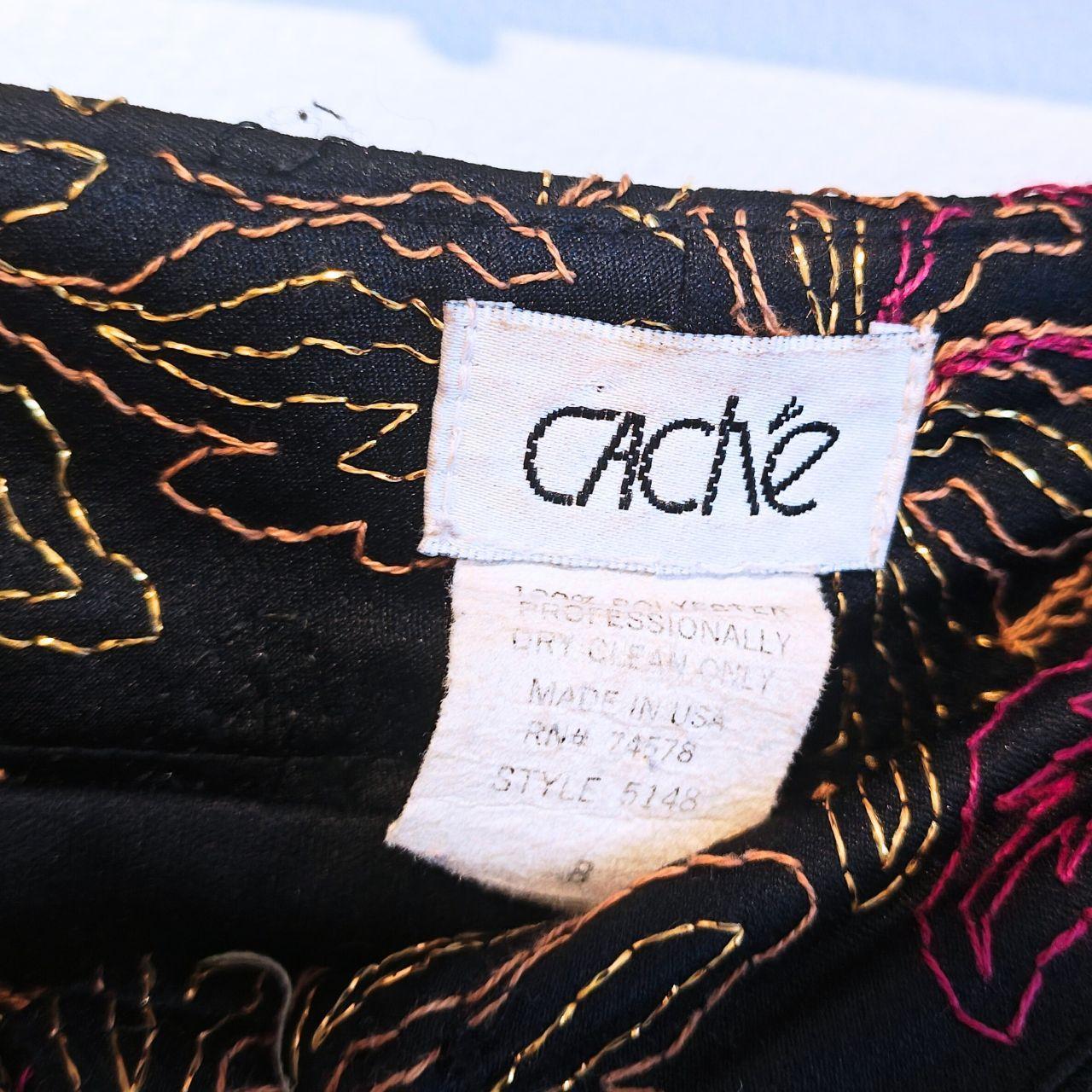 Cache Women's Pants - Multi/Black - 8 – Cache Flo… - image 3