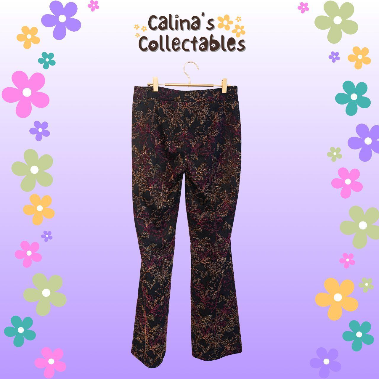 Cache Women's Pants - Multi/Black - 8 – Cache Flo… - image 1