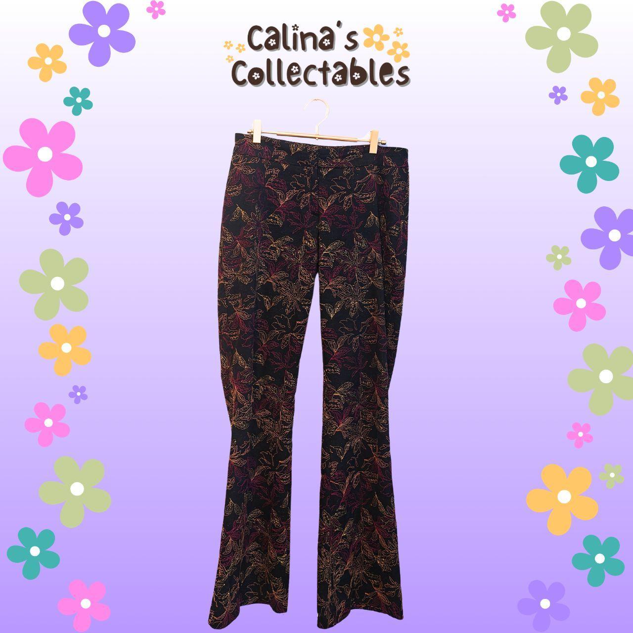 Cache Women's Pants - Multi/Black - 8 – Cache Flo… - image 2