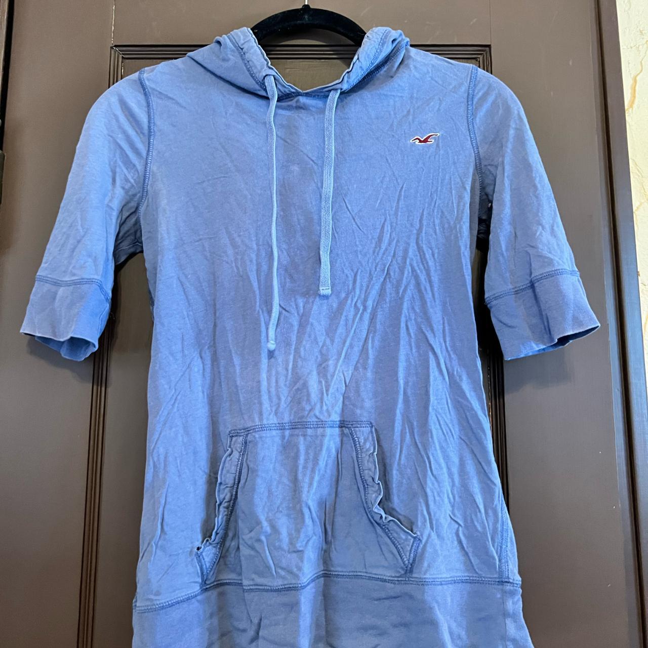 Hollister short 2025 sleeve hoodie