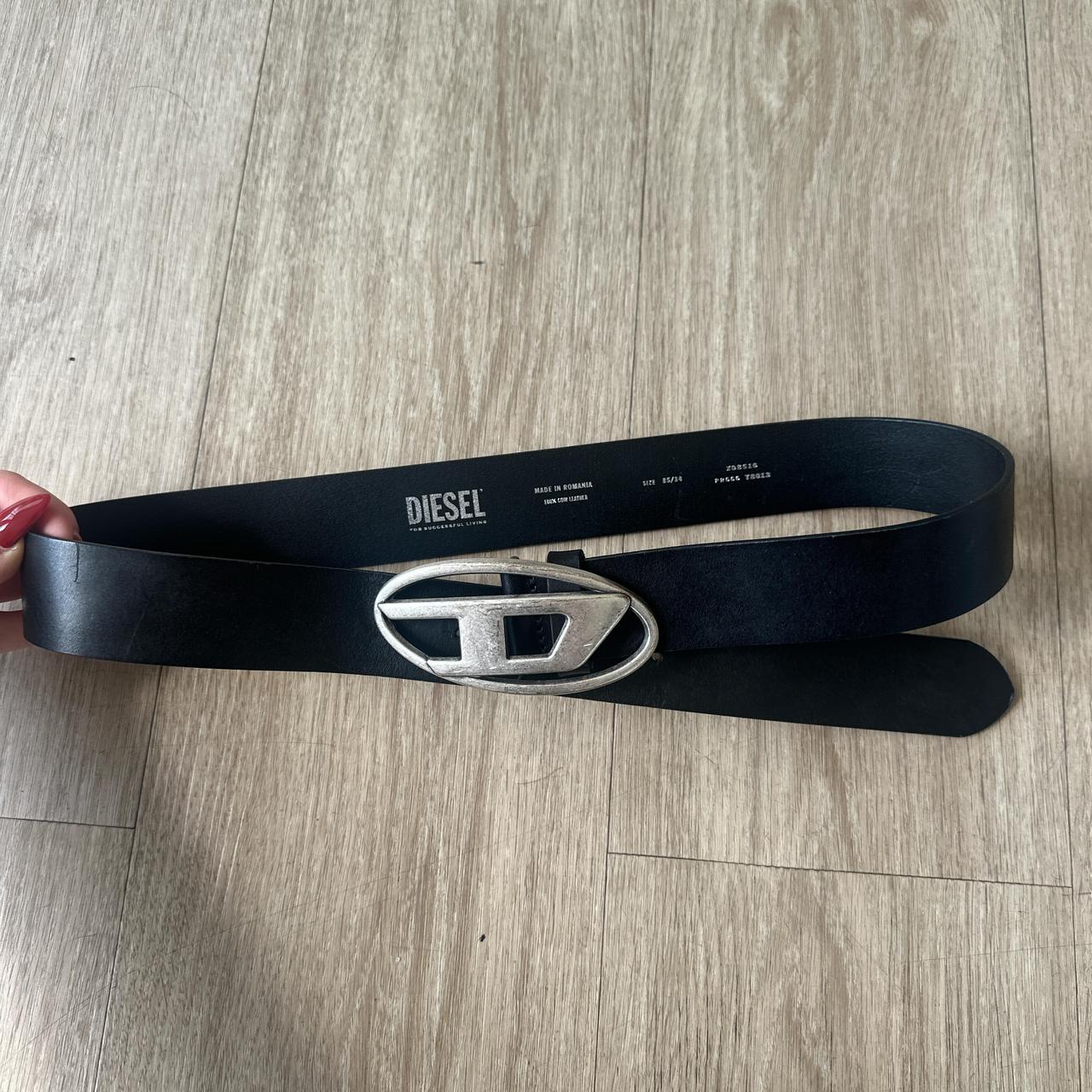 diesel black gold belt