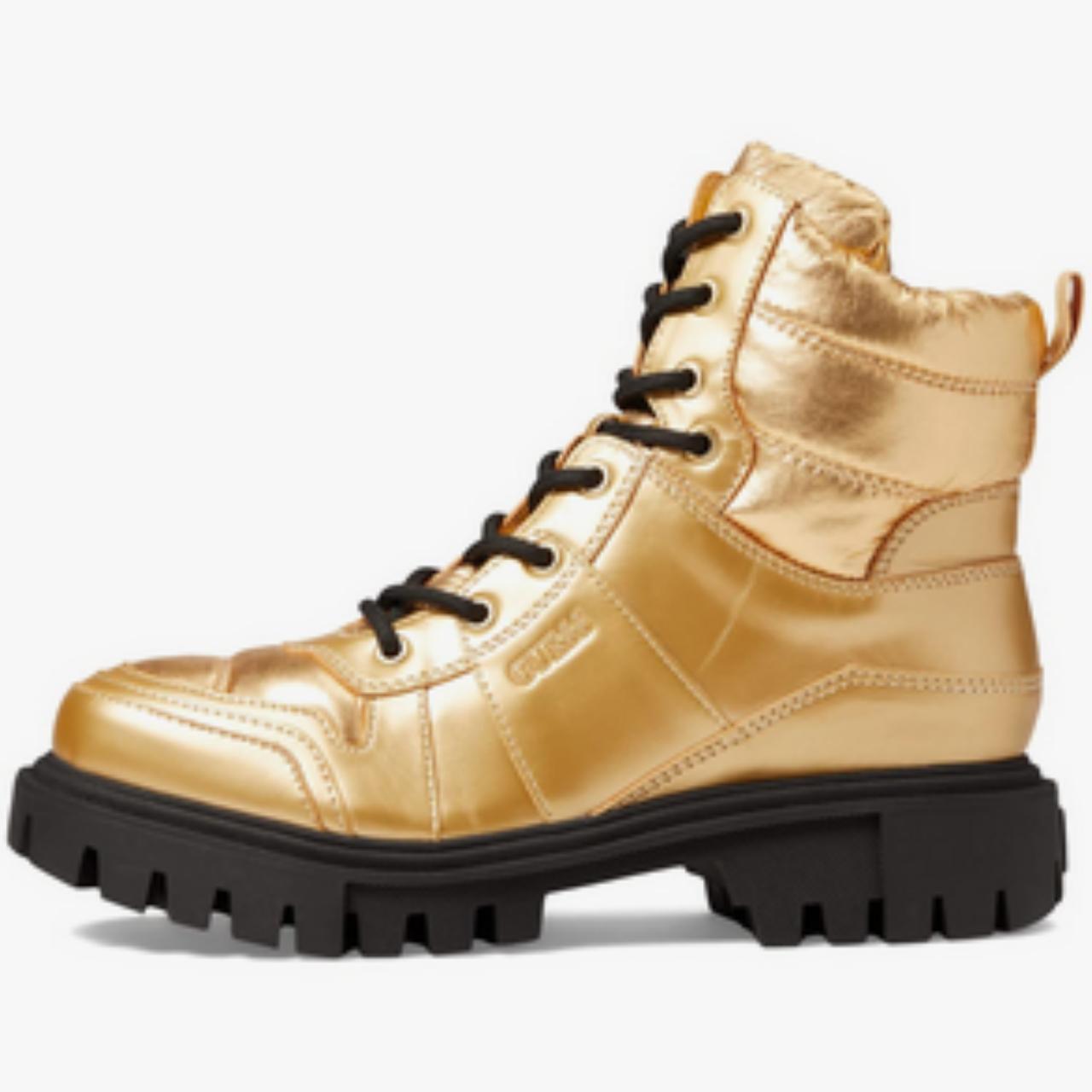 Guess shop boots gold