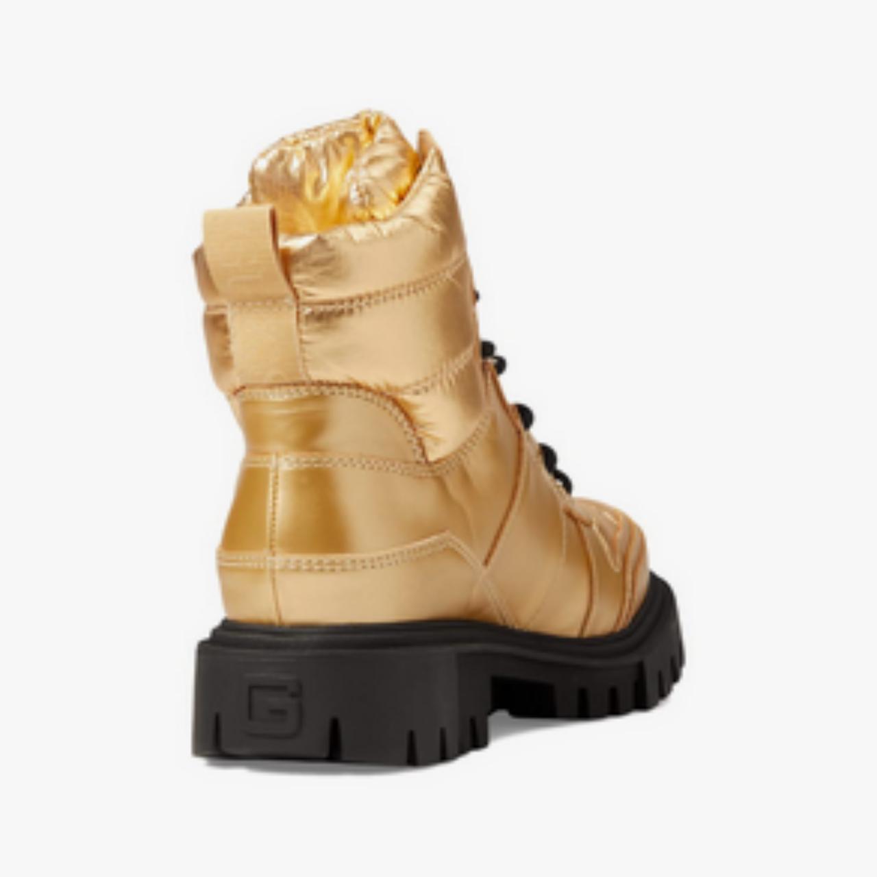 Guess best sale gold boots