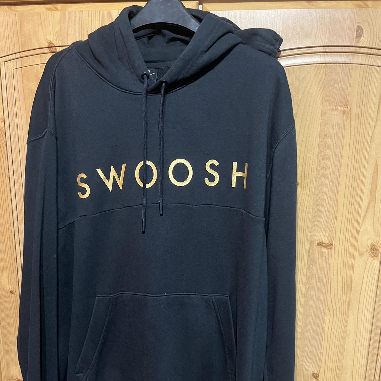 university gold nike hoodie