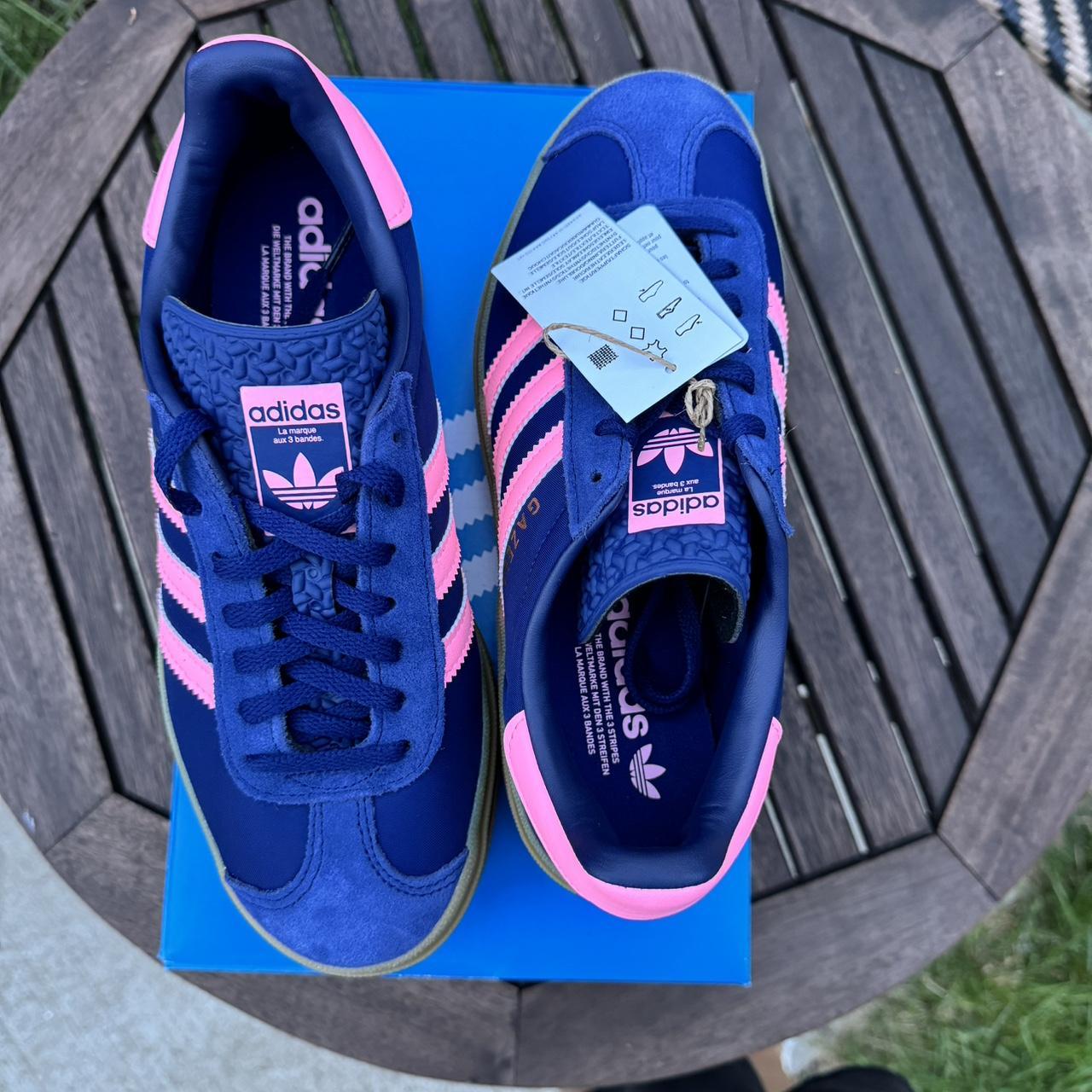 ★ADIDAS★(W) Gazelle Bold Dark Blue Pink Spark★関税込★ adidas Gazelle Bold Dark Blue Pink Spark (Women's) - IG4390 - US