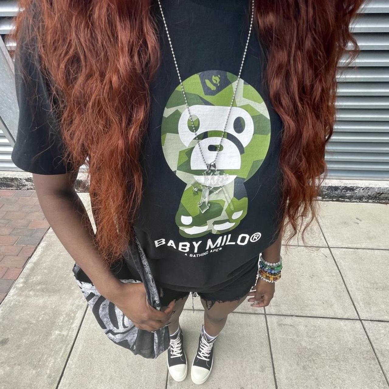 Authentic Baby Milo Tshirt Size Medium Depop