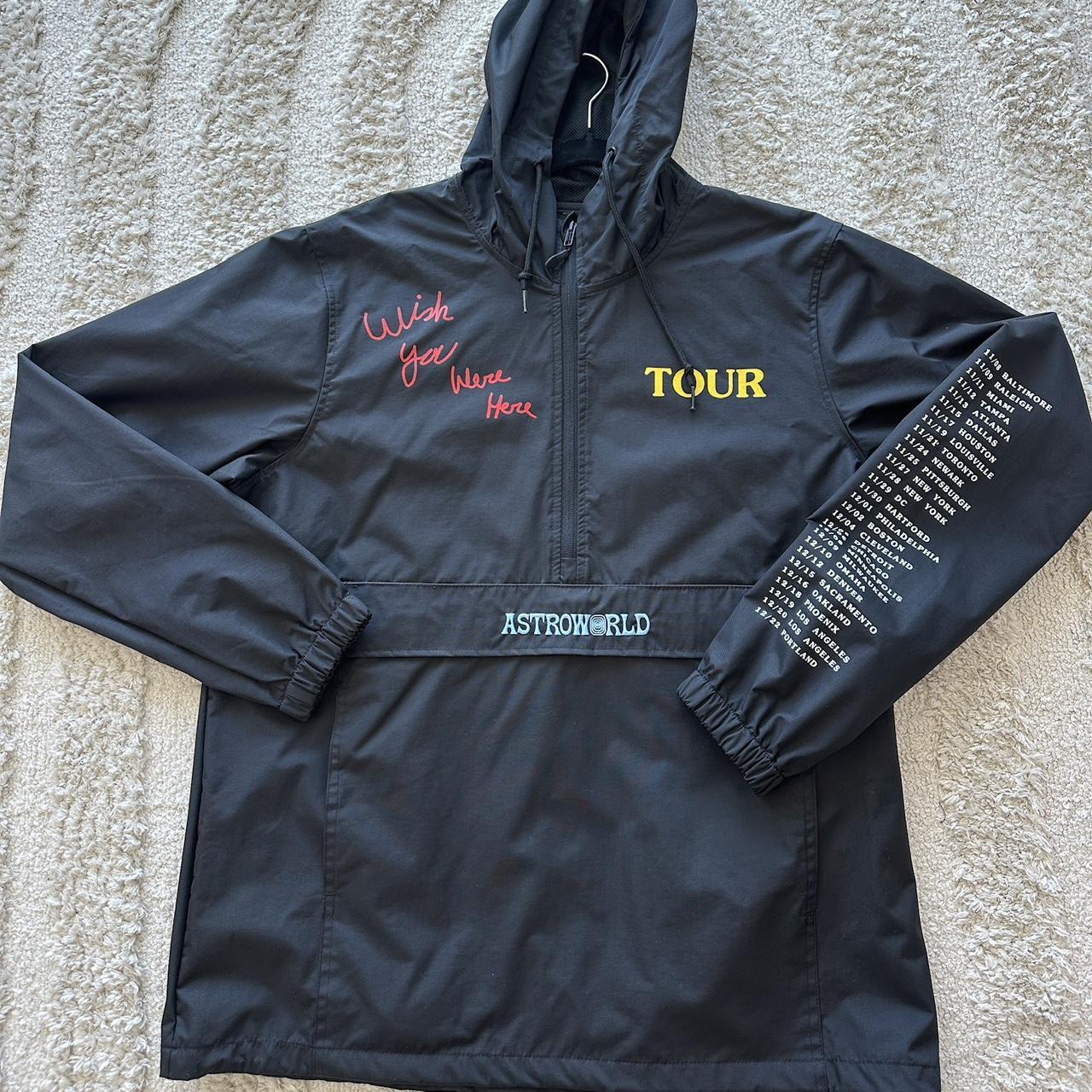 Astroworld shop tour windbreaker