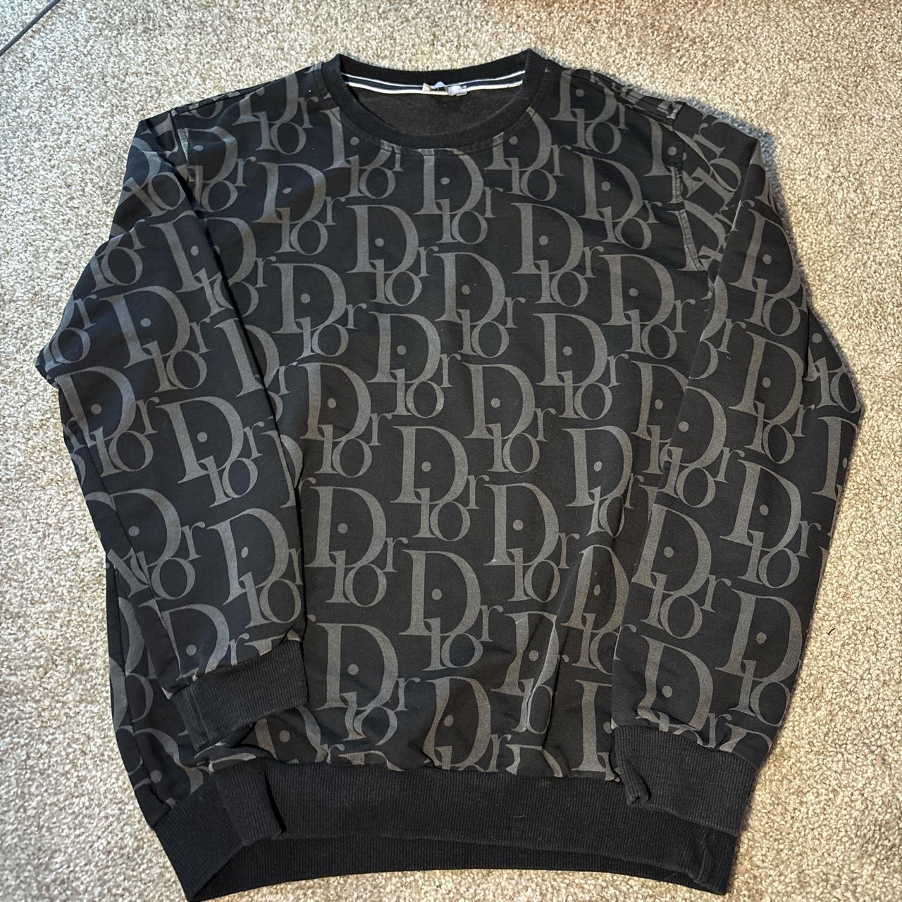 Dior Sweatshirt 🖤 Size S-M Great condition Pm w... - Depop