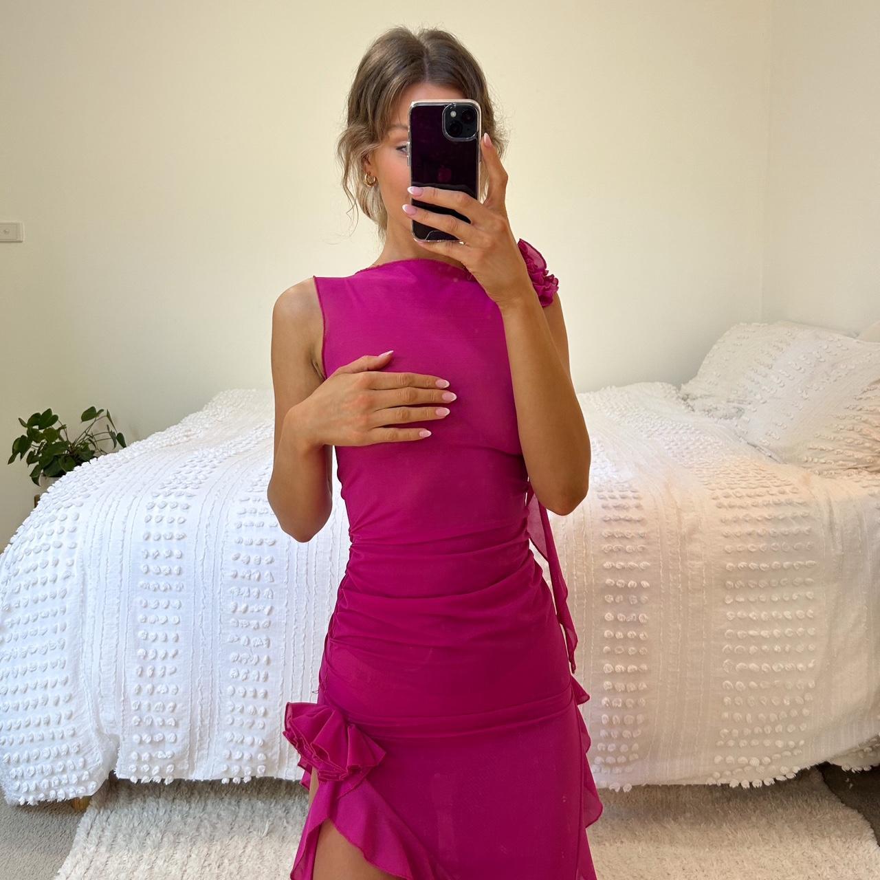 Fanci Club Obsession Pink Dress 🩷 size XS Worn but... Depop