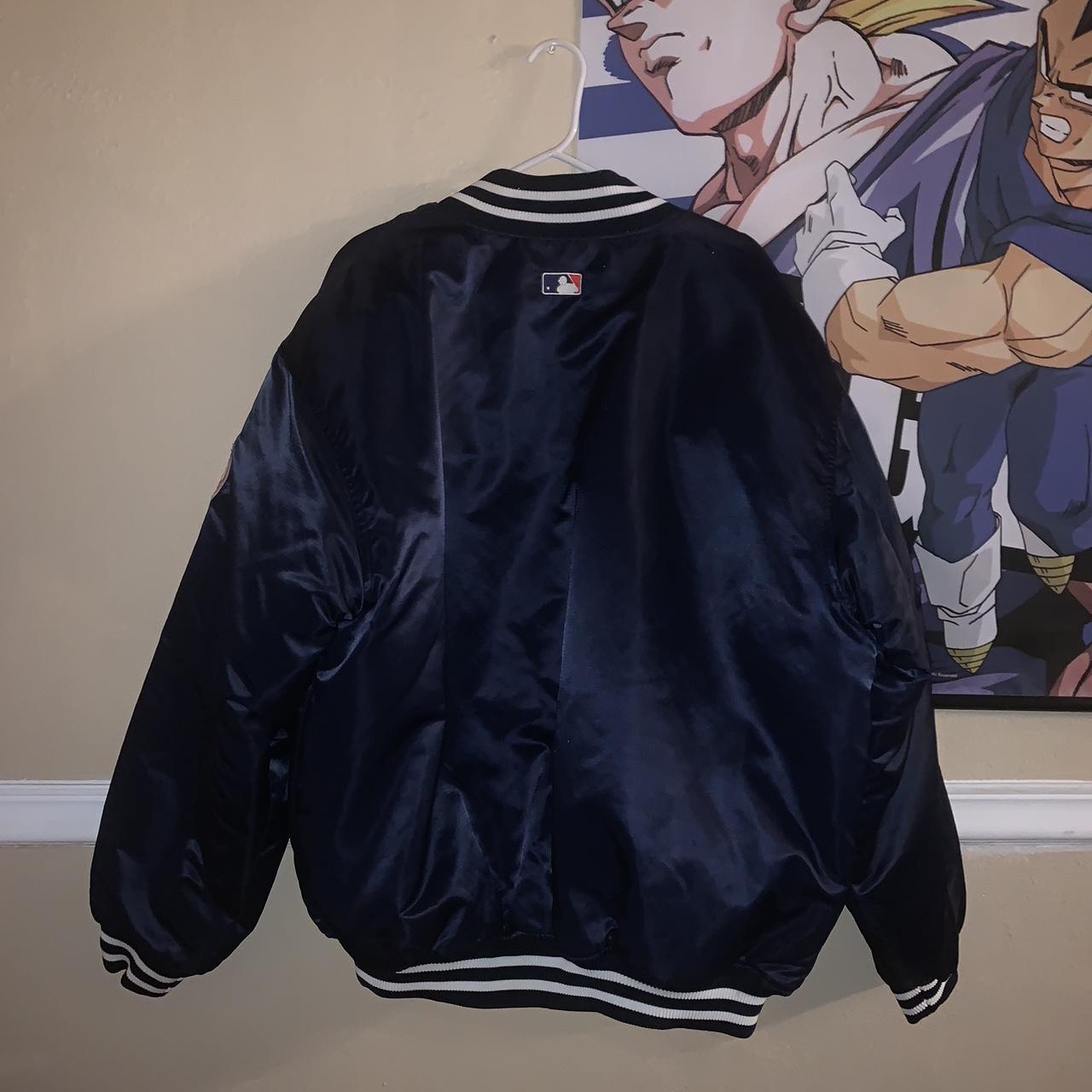 Vintage Nike New York Yankees jacket in navy. Y2K - Depop