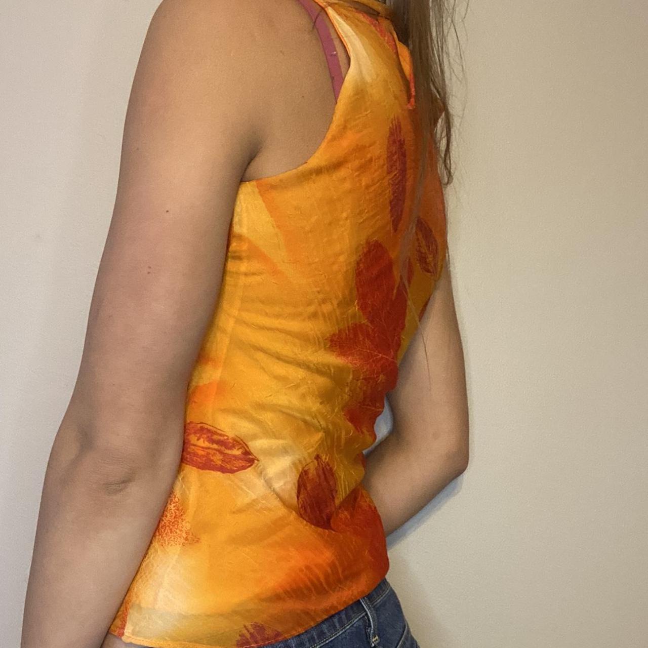 Khaki Krew Women's Orange Vest (2)