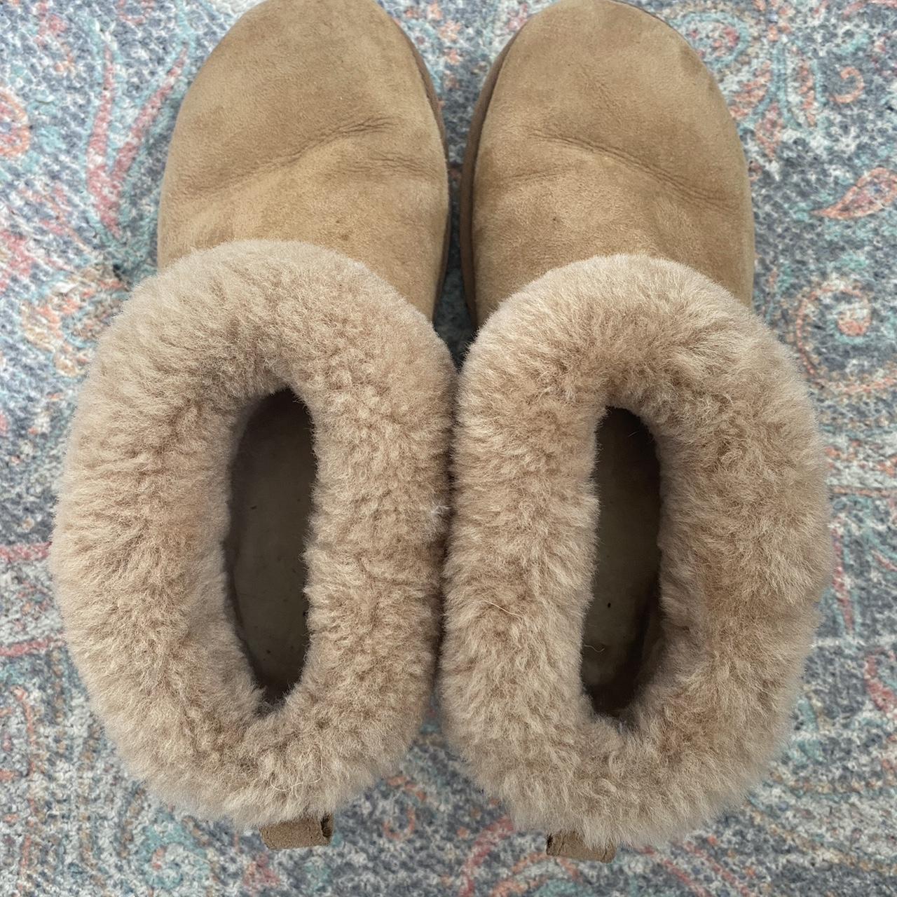 Mini fluff Uggs in walnut colour 🤎 Super gorgeous... - Depop