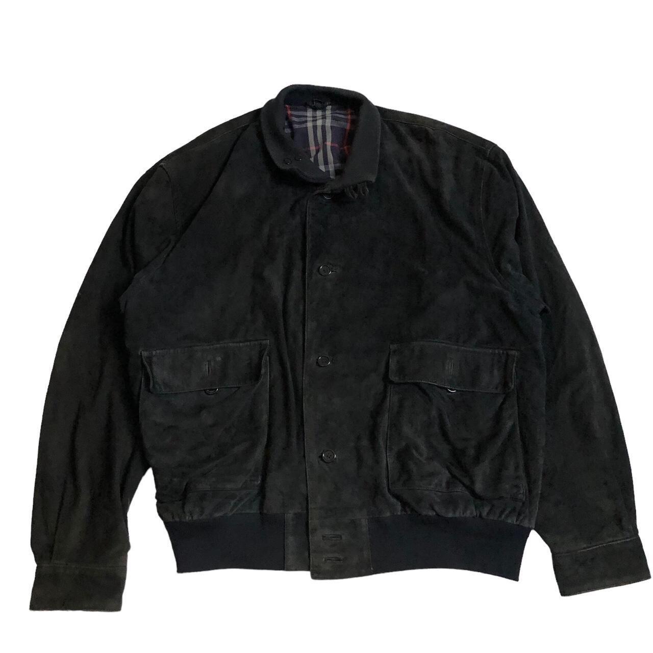 Burberry orders suede bomber jacket