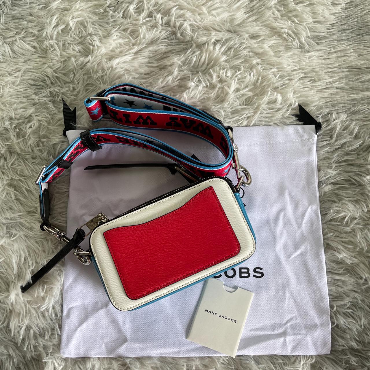 Marc Jacobs snapshot bag color White Straps can be - Depop